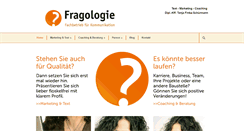 Desktop Screenshot of fragologie.de